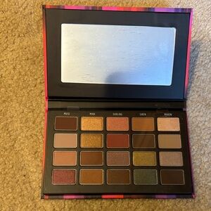 Avon Eyeshadow Palette — Brown, Gold, Green, Pink Tones
